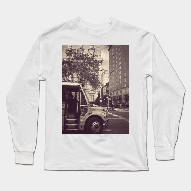 Fifth Avenue Manhattan Vintage New York City Long Sleeve T-Shirt by eleonoraingrid